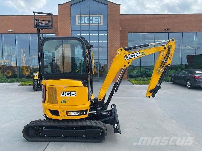 JCB 25-Z1 Cab Pro Верижен екскаватор