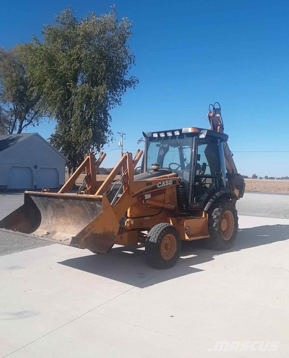 CASE 580M Товарач със заден ексватор