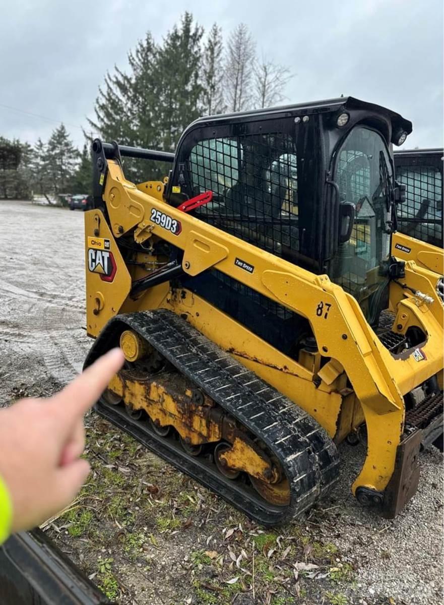 CAT 259D3 Мини товарачи
