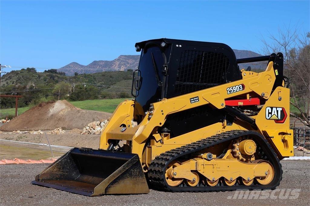 CAT 259D3 Мини товарачи
