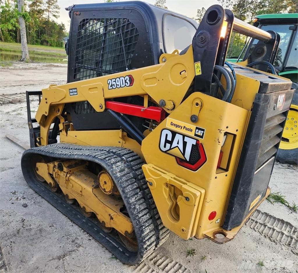 CAT 259D3 Верижен товарач
