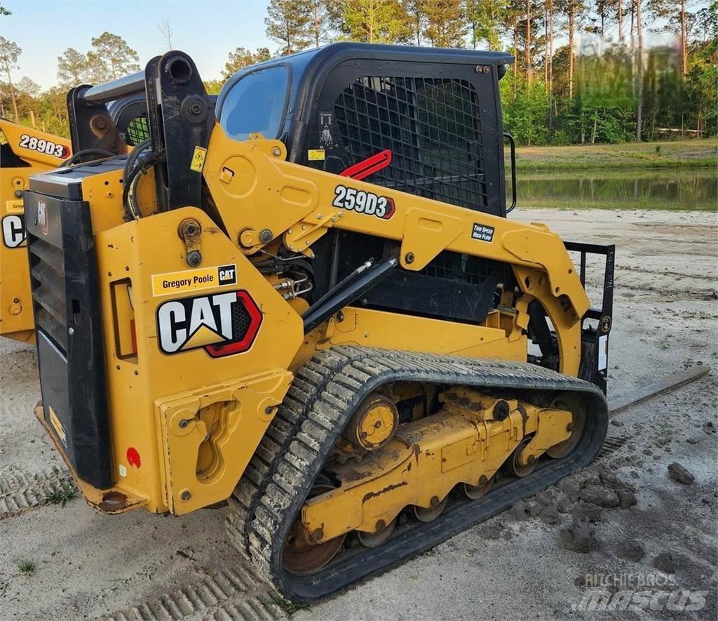 CAT 259D3 Верижен товарач