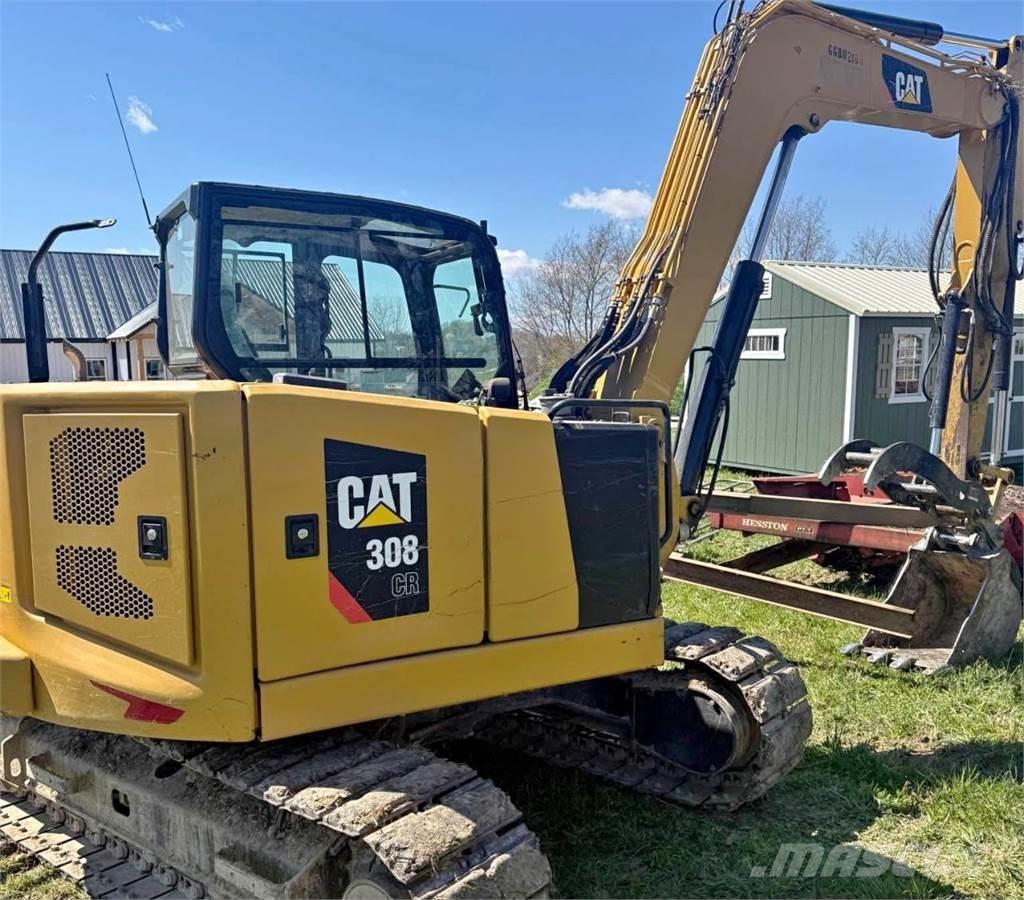 CAT 308 CR Верижен екскаватор