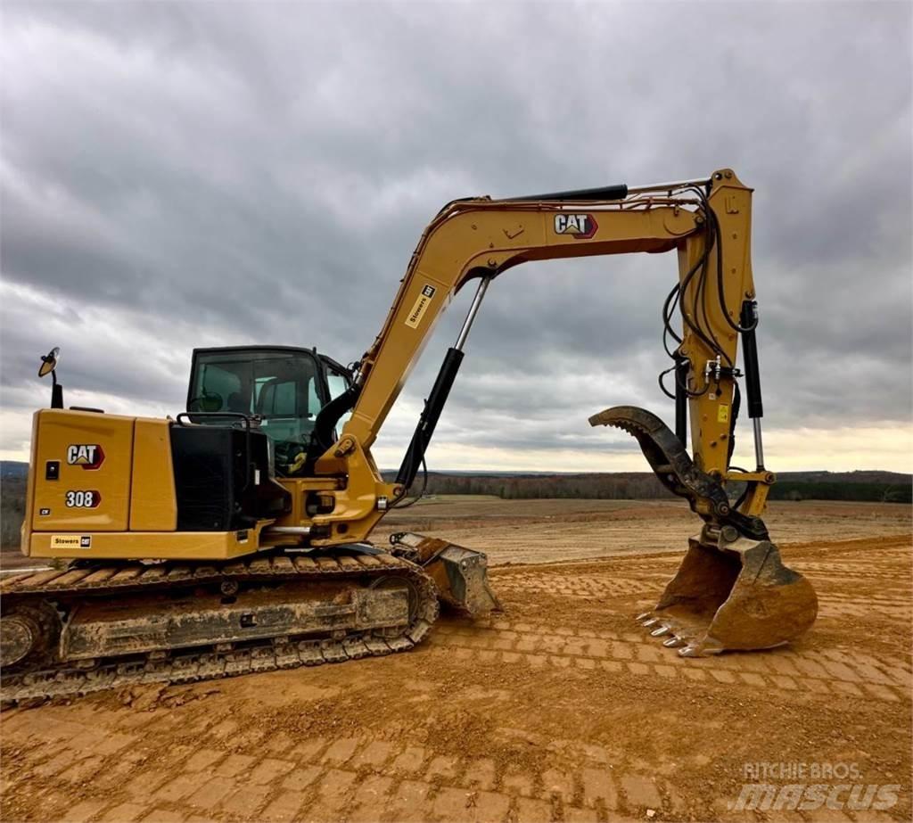 CAT 308CR Верижен екскаватор