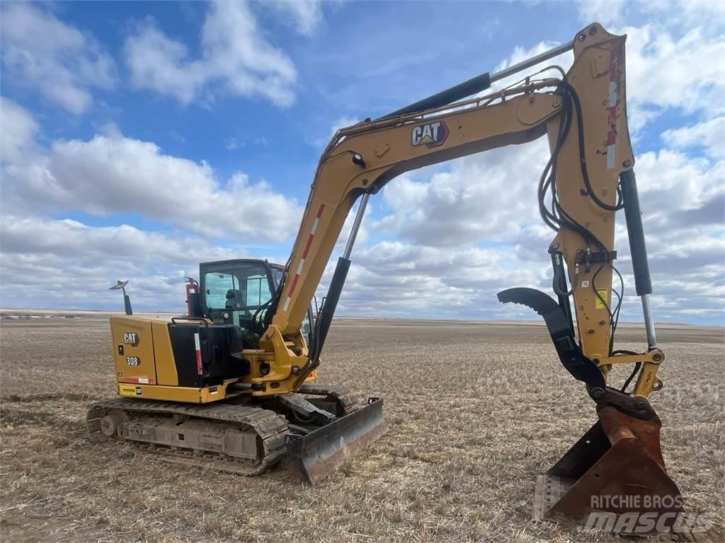 CAT 308CR Верижен екскаватор