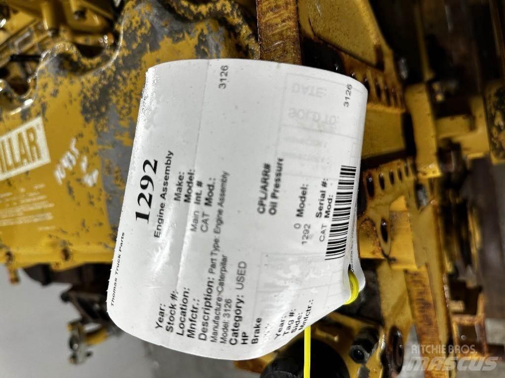 CAT 3126 Двигатели