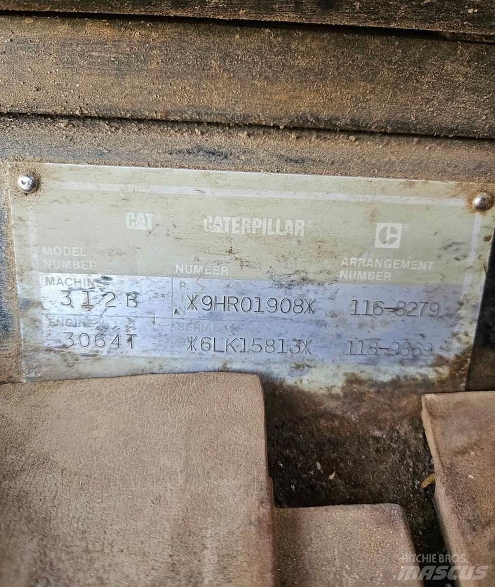 CAT 312B Верижен екскаватор