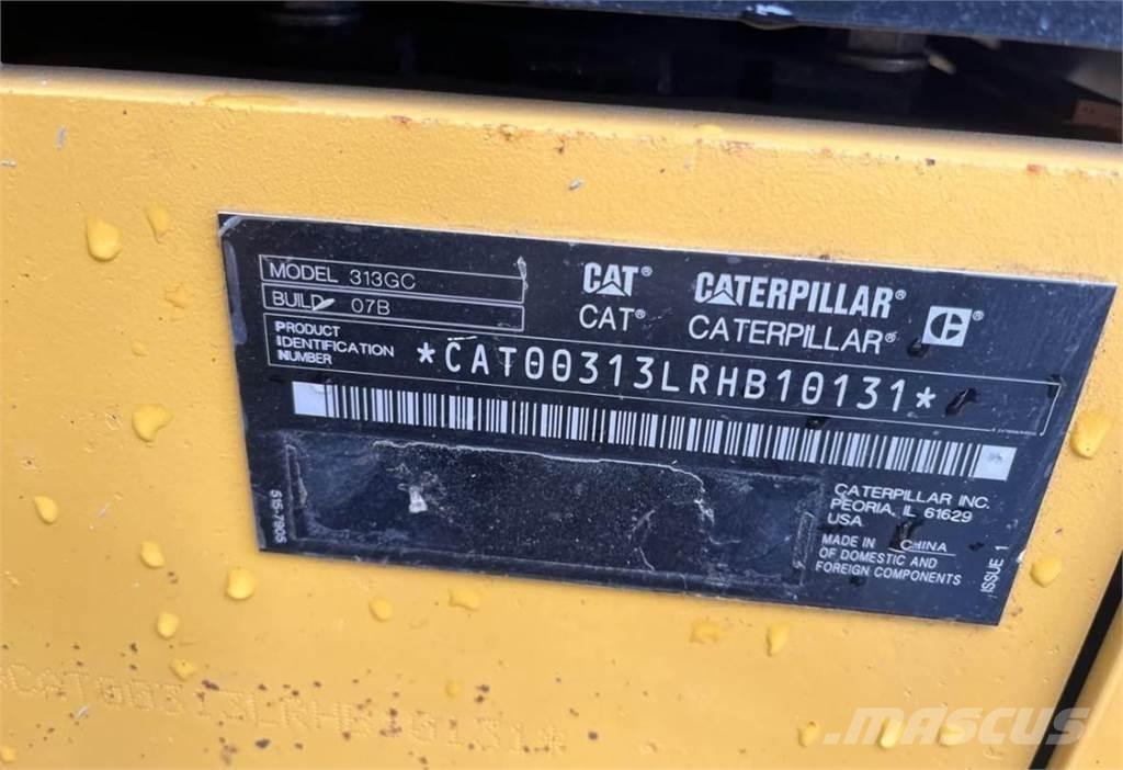 CAT 313 GC Верижен екскаватор