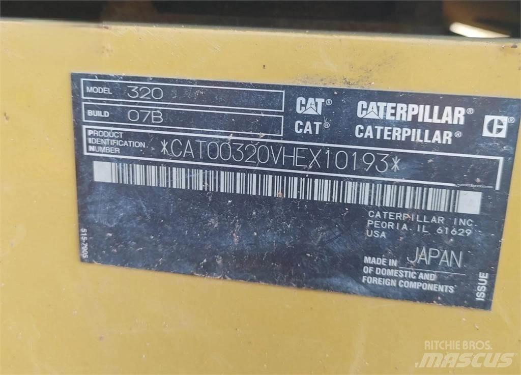 CAT 320 Верижен екскаватор