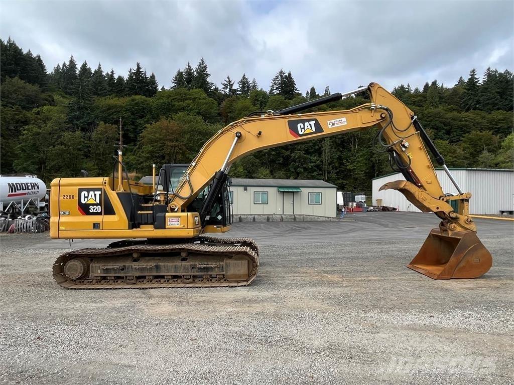 CAT 320 Верижен екскаватор