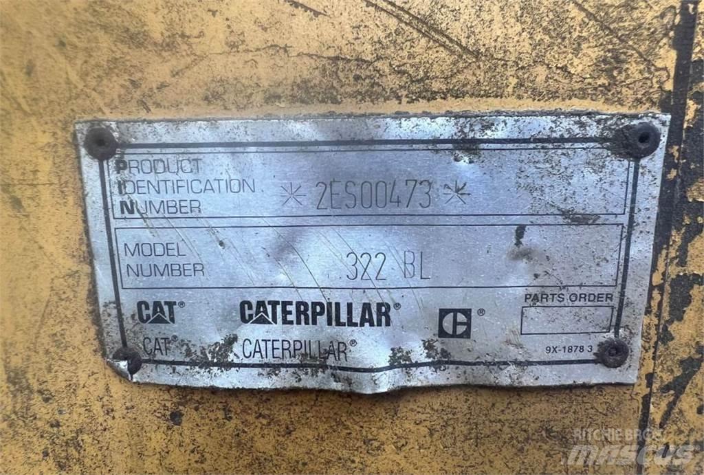 CAT 322BL Верижен екскаватор