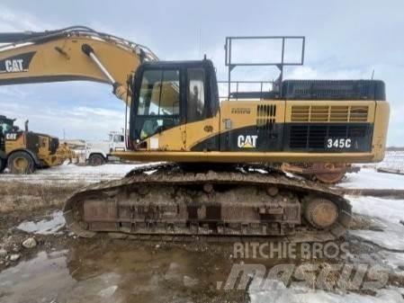 CAT 345C Верижен екскаватор