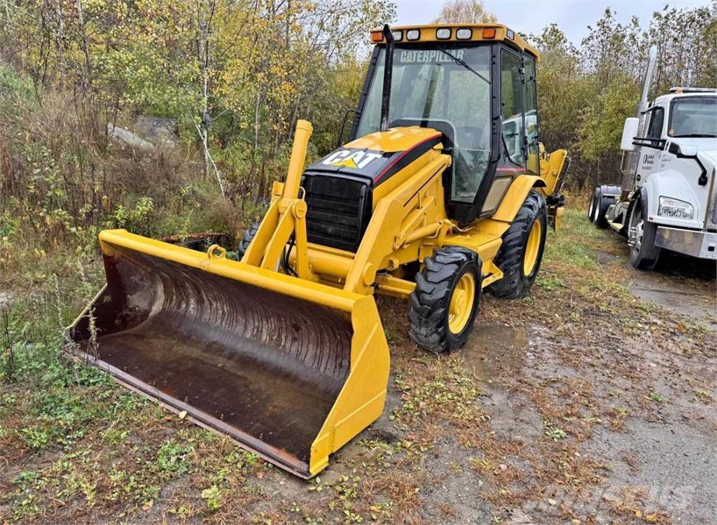 CAT 416D Товарач със заден ексватор
