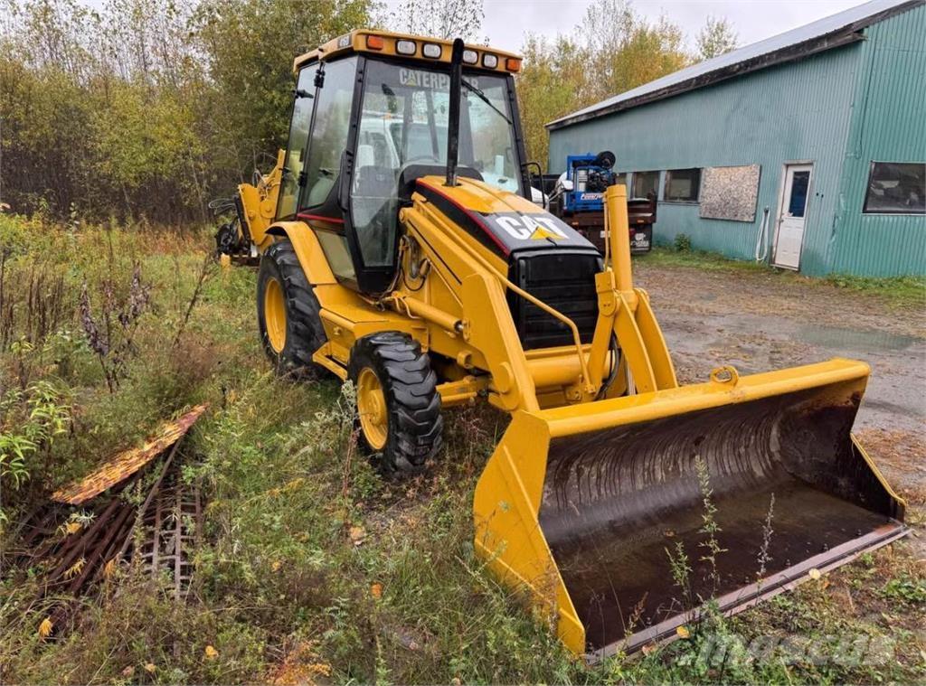 CAT 416D Товарач със заден ексватор
