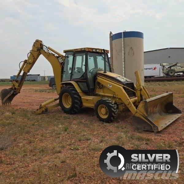 CAT 420D Товарач със заден ексватор