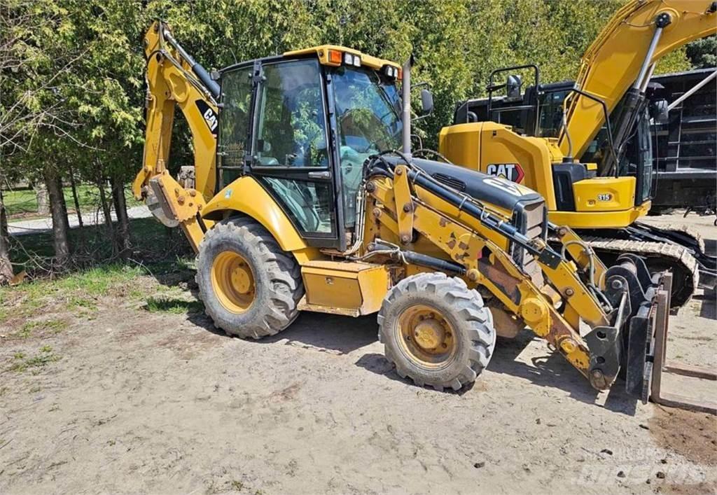 CAT 420E Товарач със заден ексватор