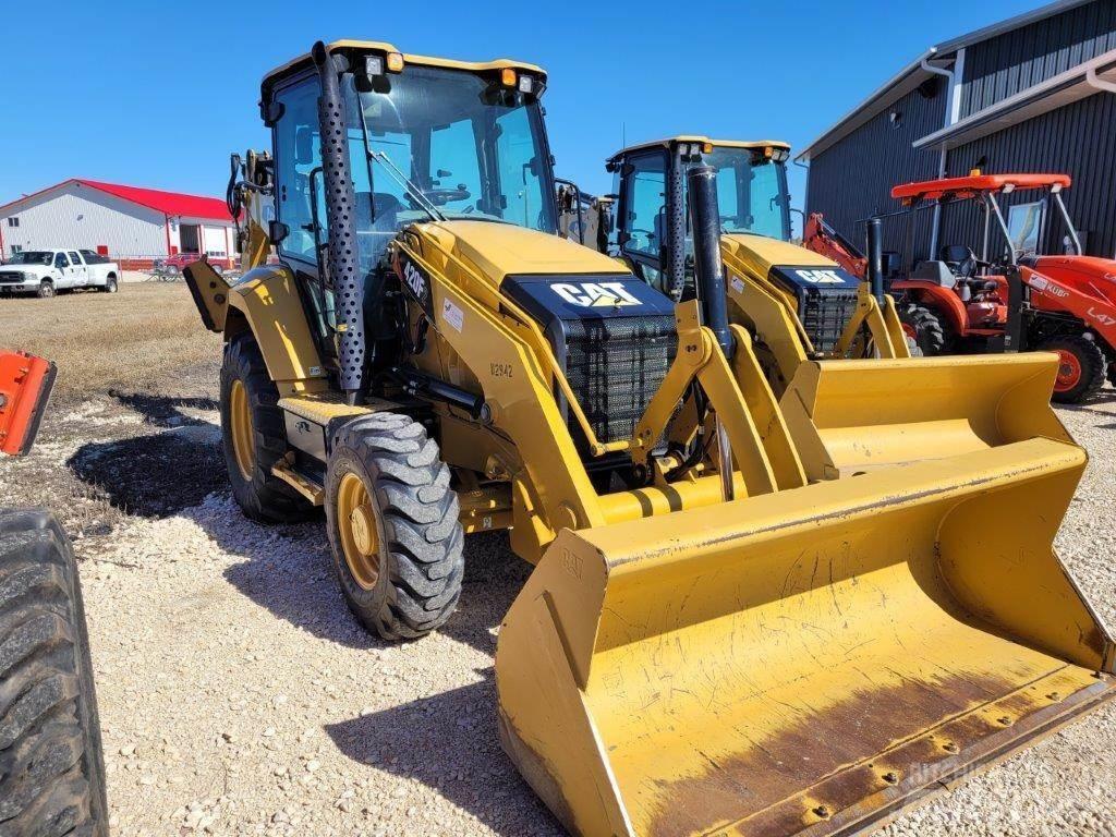 CAT 420F2 Товарач със заден ексватор
