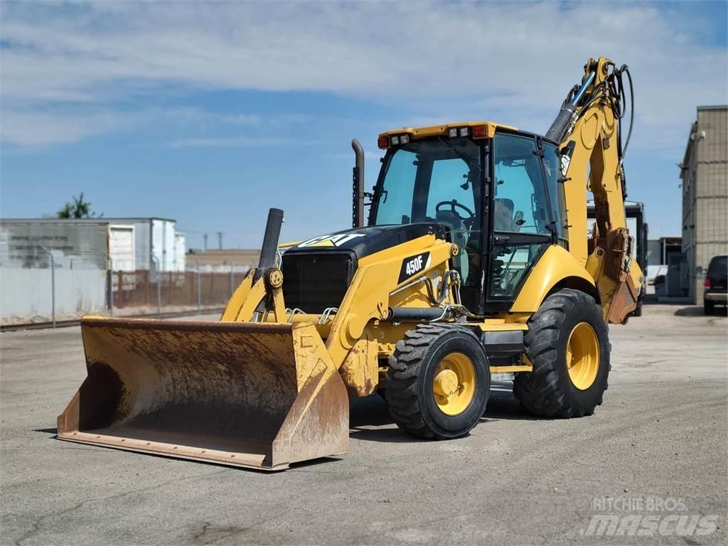 CAT 450F Товарач със заден ексватор