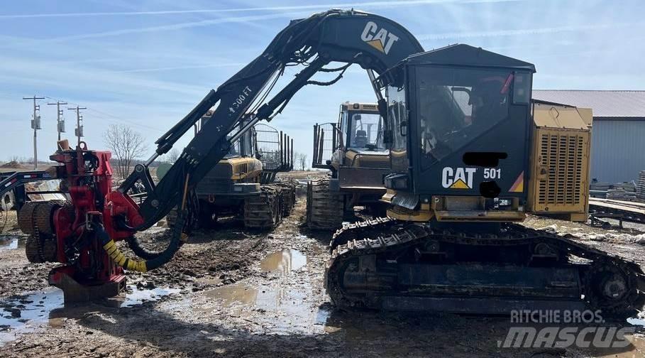 CAT 501HD Харвестери