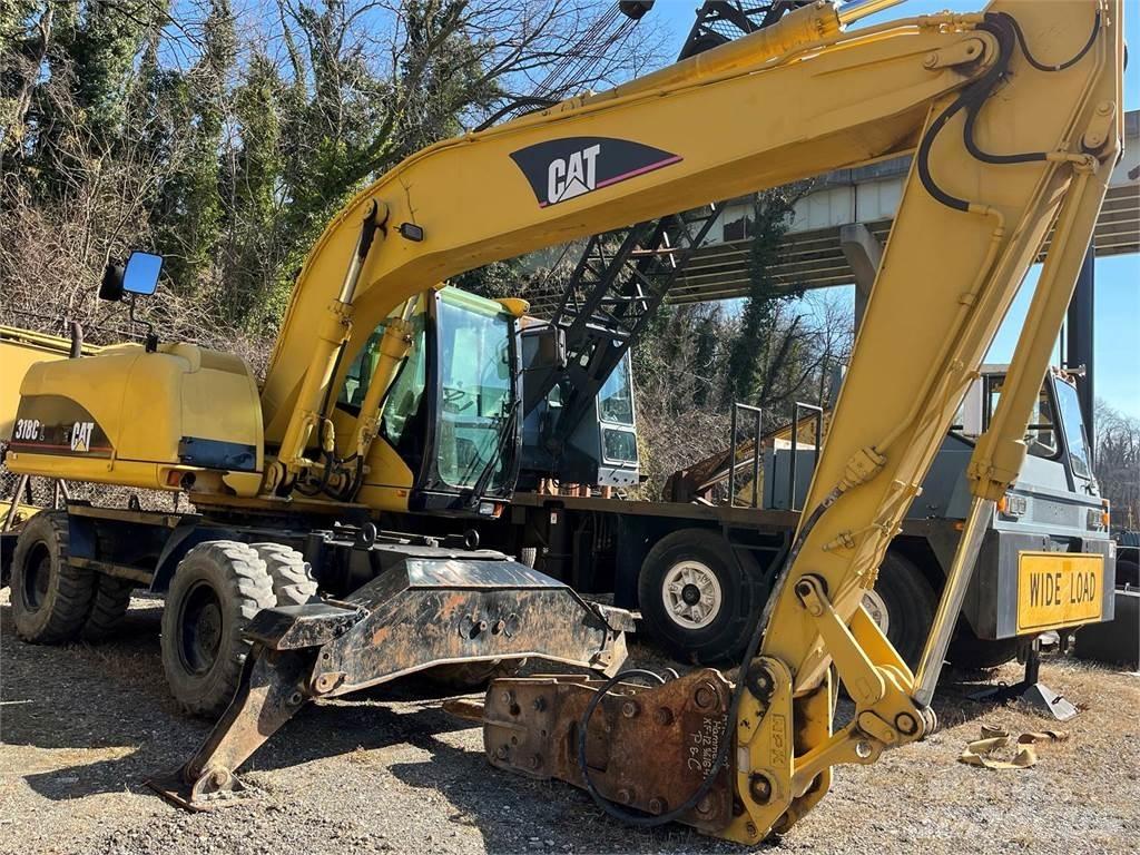 CAT M318C Колесни екскаватори