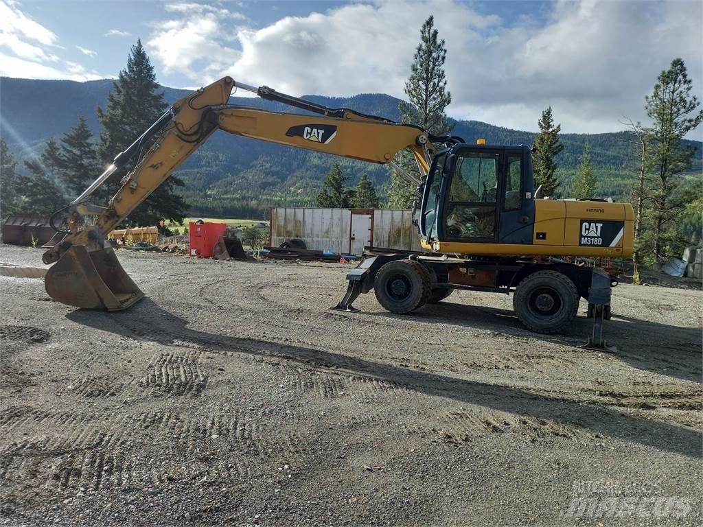 CAT M318D Верижен екскаватор