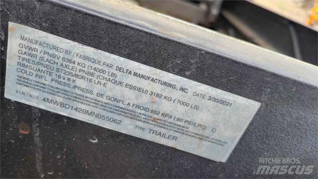 Delta  Самосвални полуремаркета
