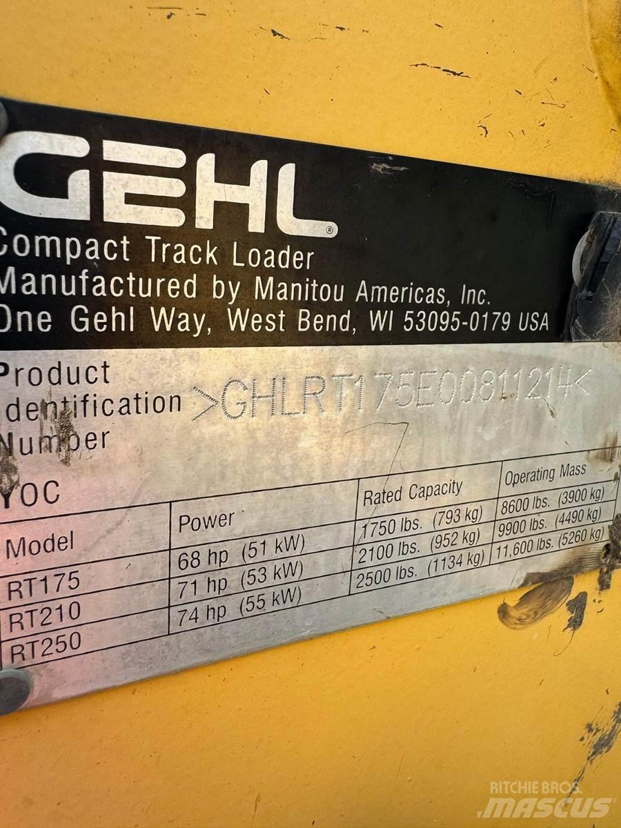 Gehl RT175 Мини товарачи

