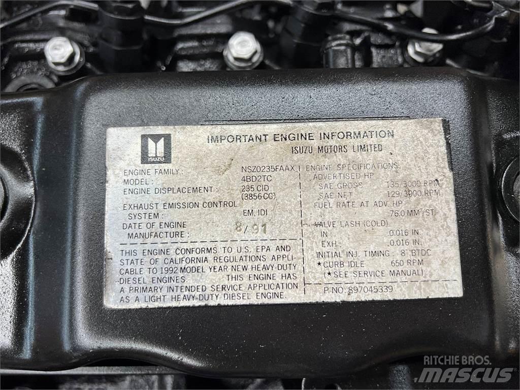 Isuzu 4BD2 Двигатели