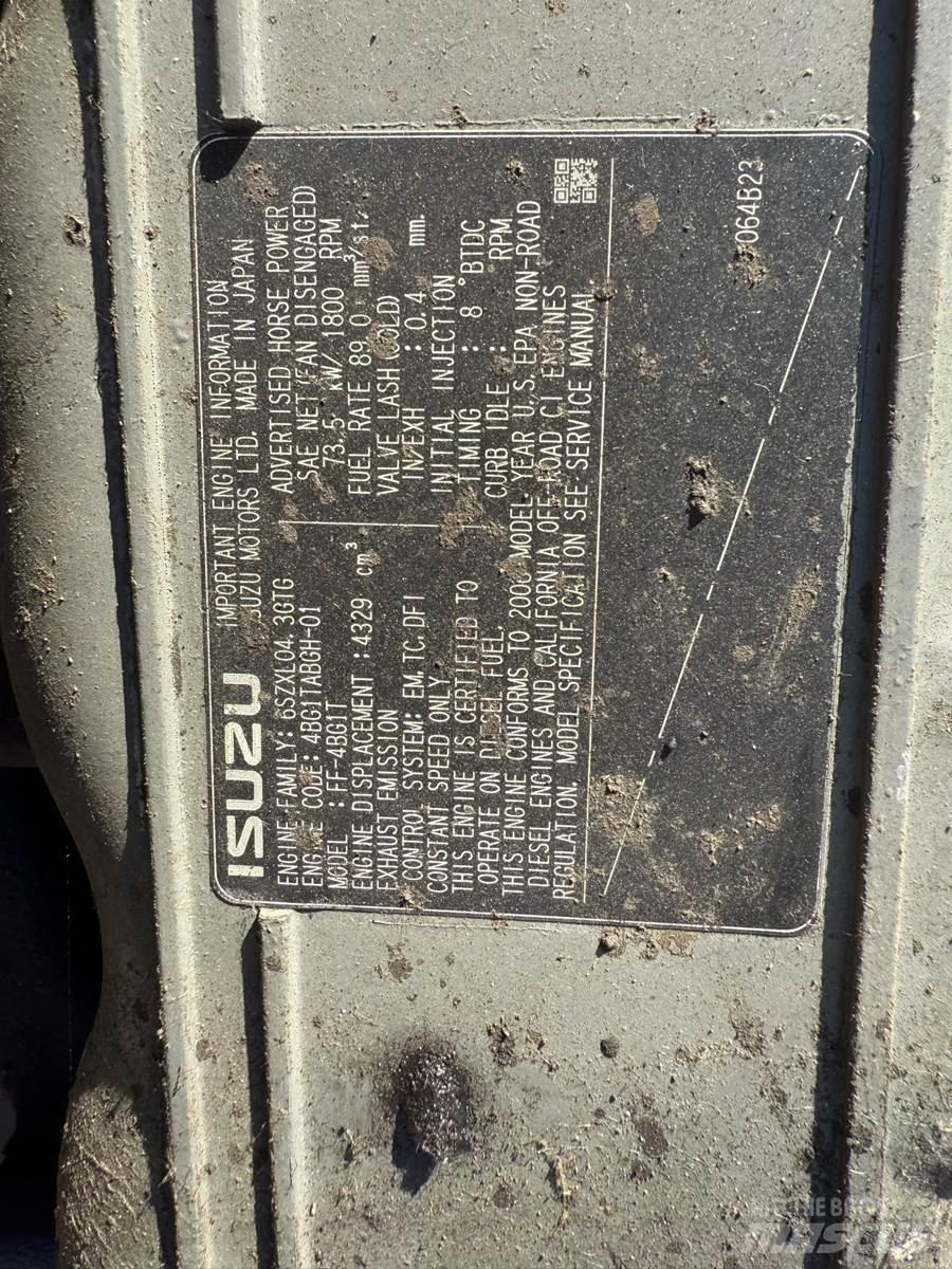 Isuzu 4BG1 Двигатели
