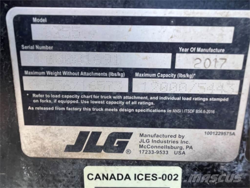 JLG 1255 Телескопични товарачи