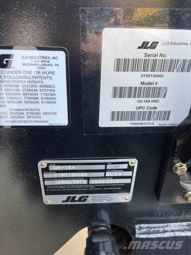 JLG G5-18A Телескопични товарачи