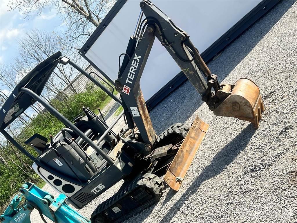 Terex TC16 Мини екскаватори < 7 т