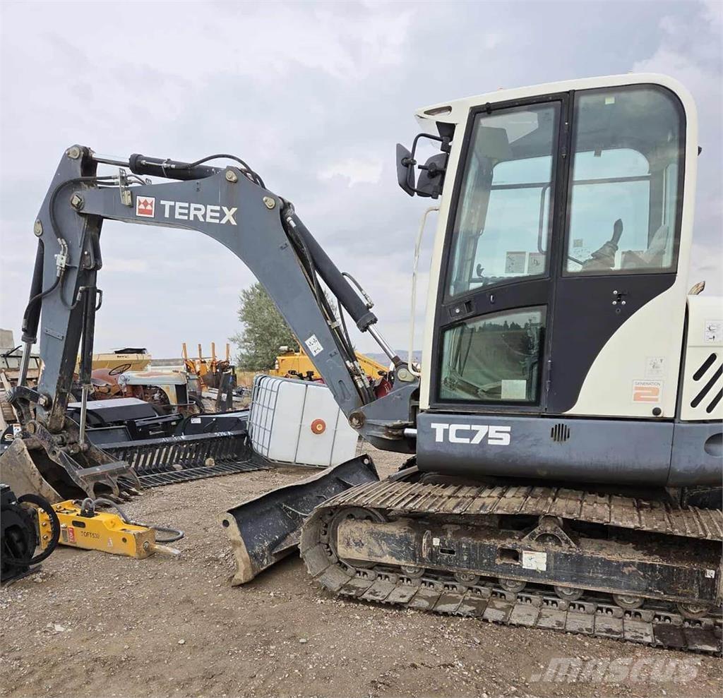Terex TC75 Верижен екскаватор