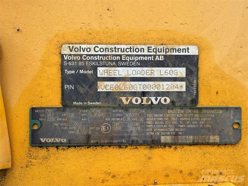 Volvo L60G Колесни товарачи