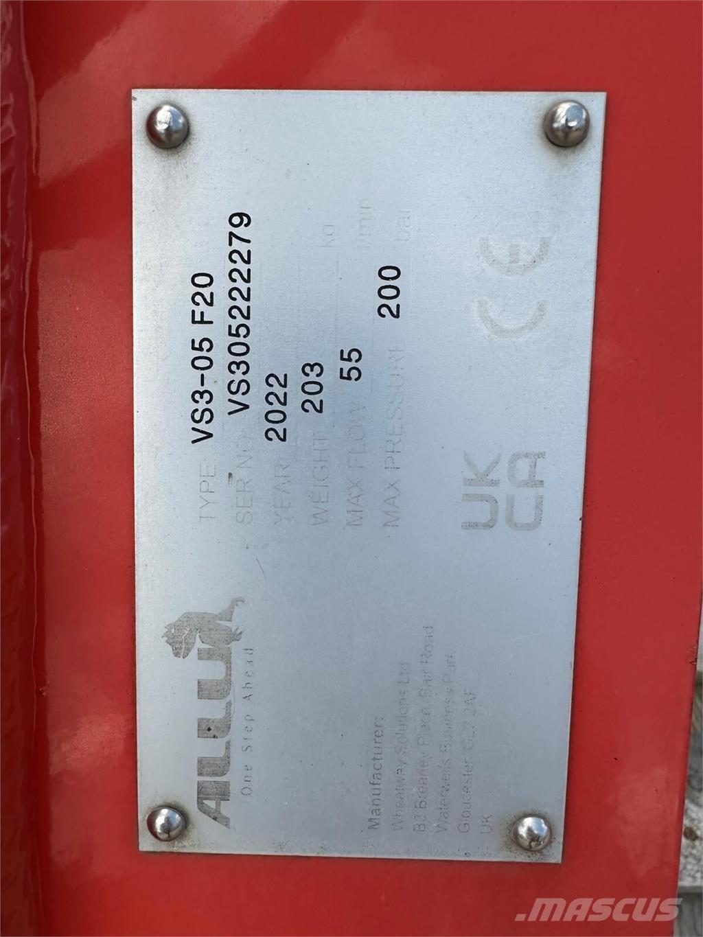 Allu VS 3-05 Строителство - Други