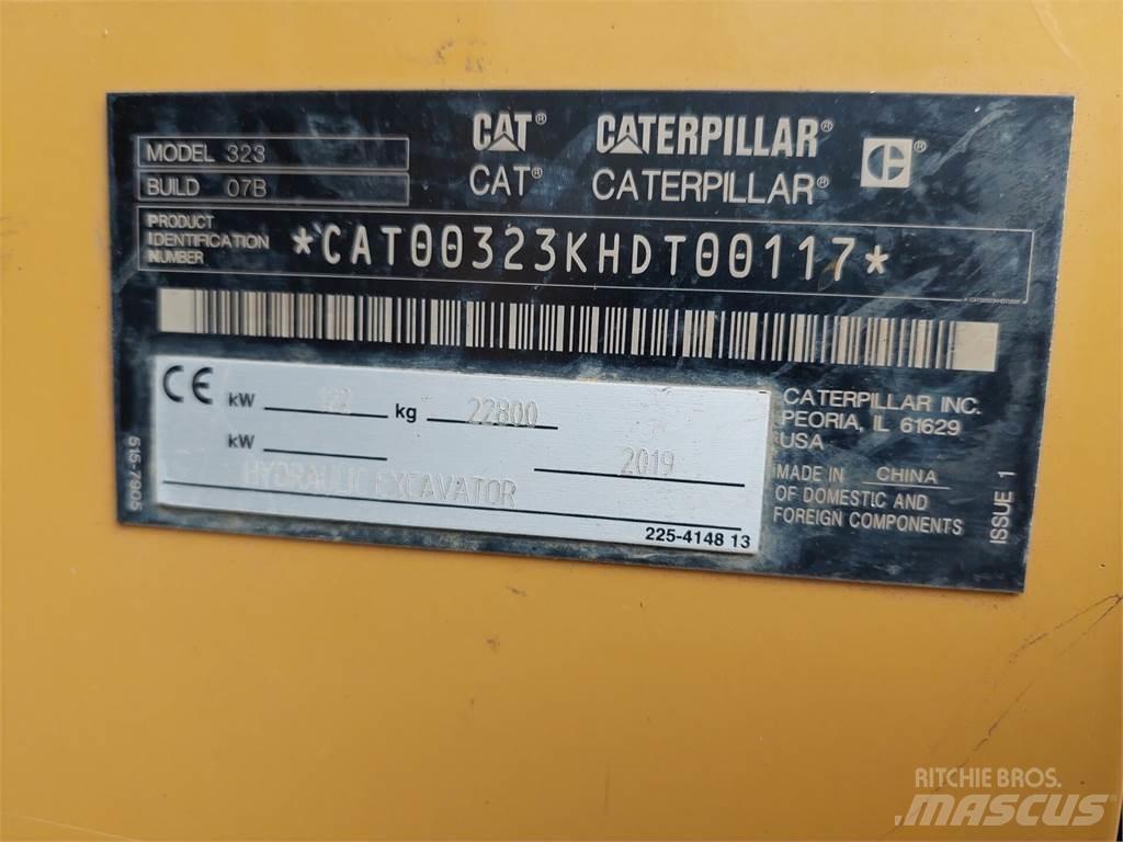CAT 323 Верижен екскаватор