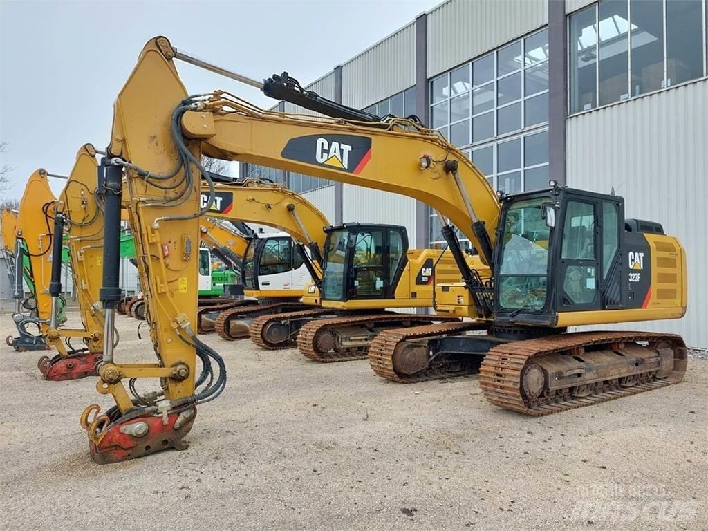 CAT 323F Верижен екскаватор