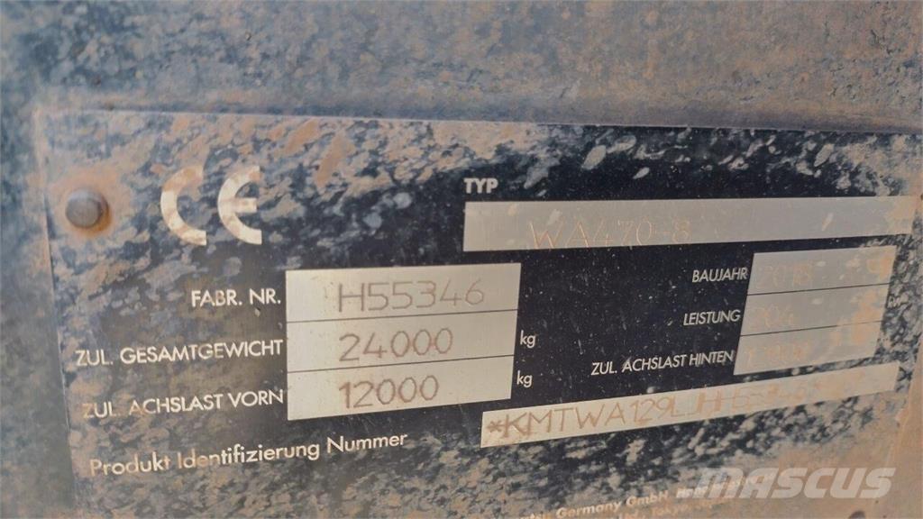Komatsu WA 470-8 Колесни товарачи