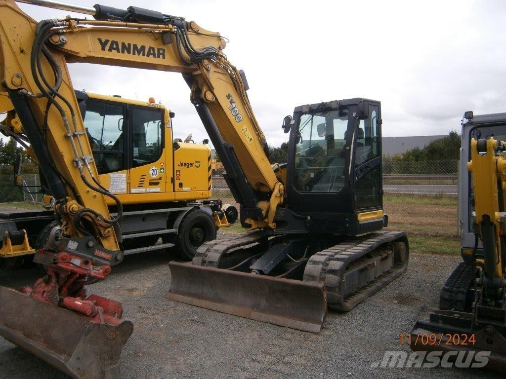 Yanmar SV 100-2PB Верижен екскаватор
