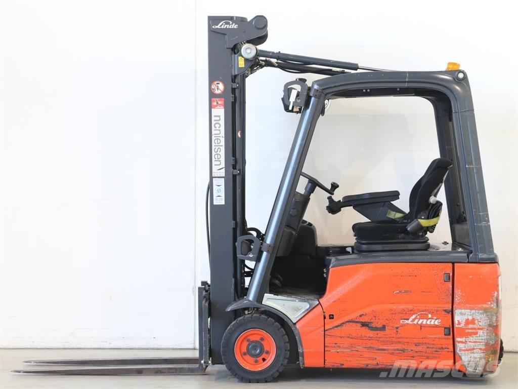 Linde E16/386-01 Електрически вилични кари-повдигачи