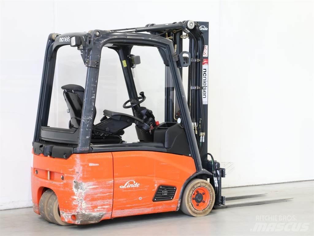 Linde E16/386-01 Електрически вилични кари-повдигачи
