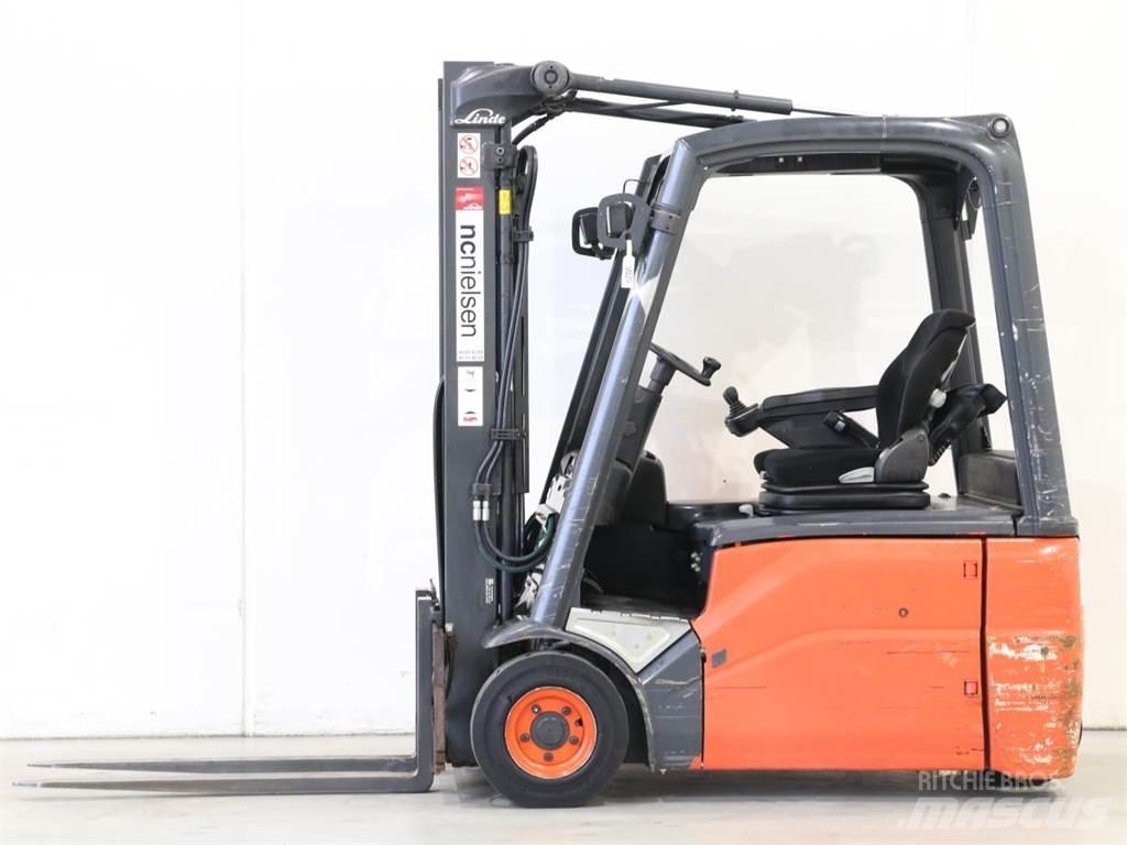 Linde E16/386-01 Електрически вилични кари-повдигачи