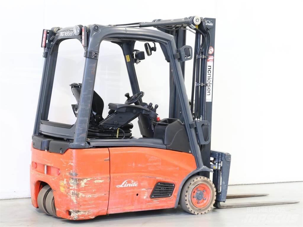 Linde E16/386-01 Електрически вилични кари-повдигачи