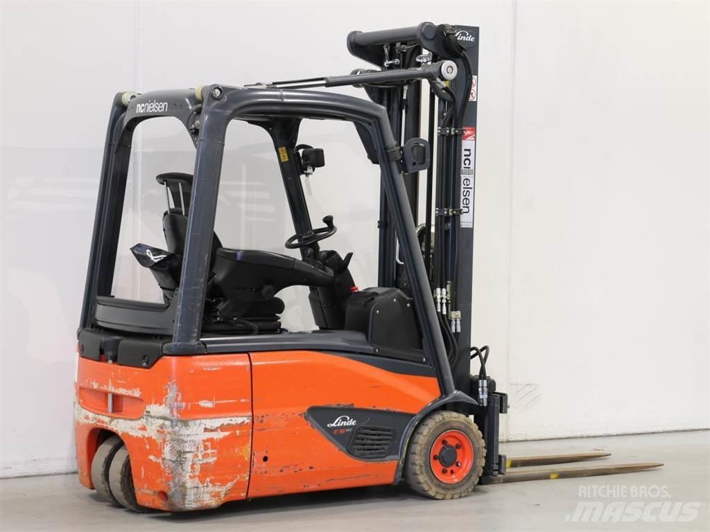 Linde E16/386-02 Електрически вилични кари-повдигачи