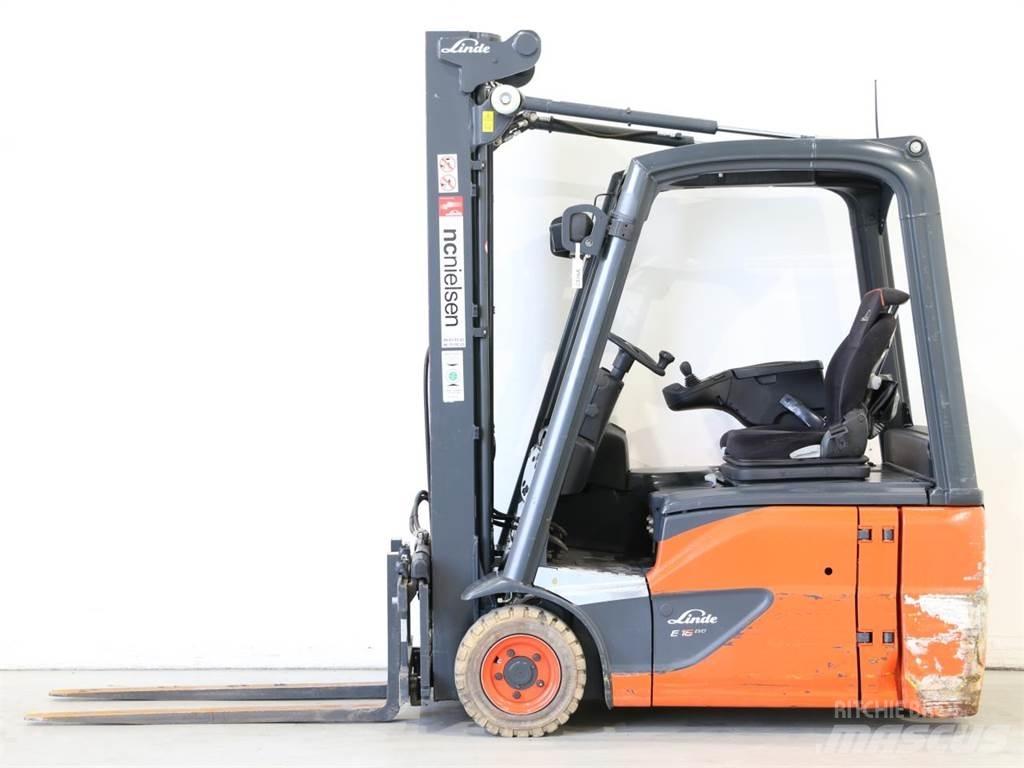 Linde E16/386-02 EVO Електрически вилични кари-повдигачи
