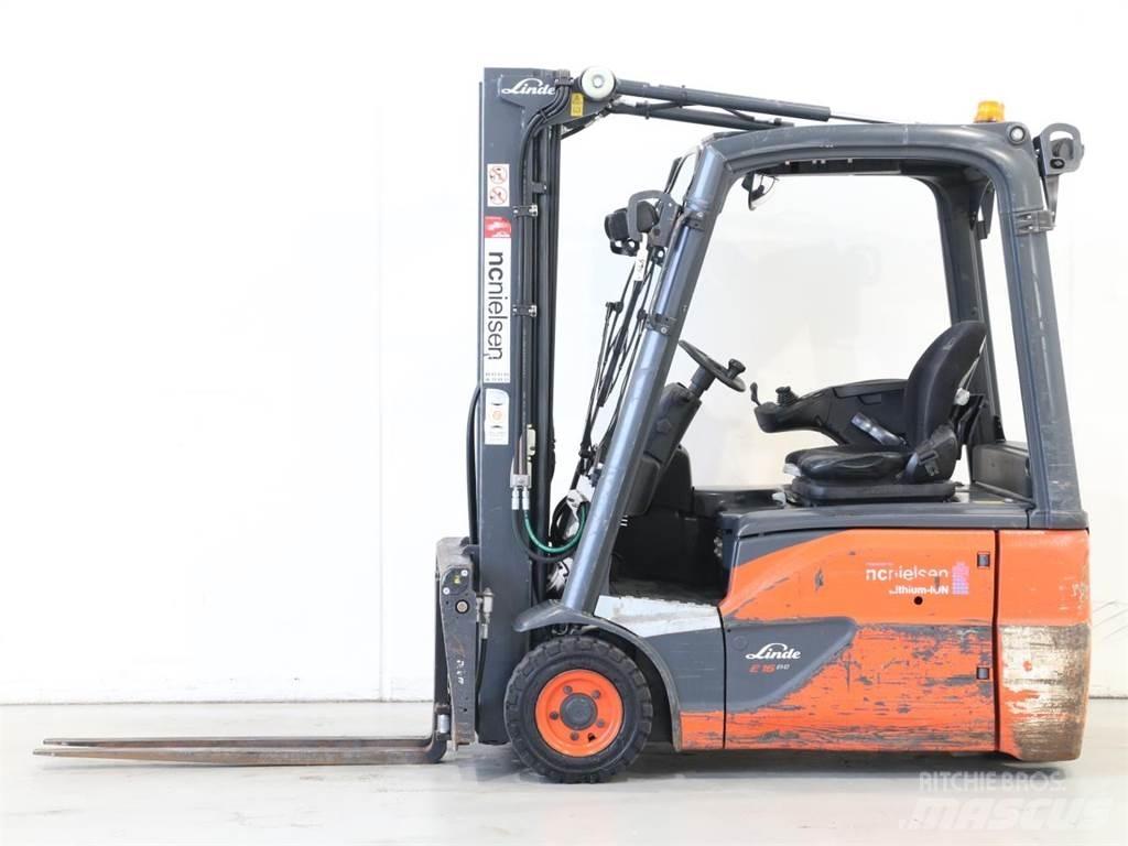 Linde E16/386-02 EVO Електрически вилични кари-повдигачи