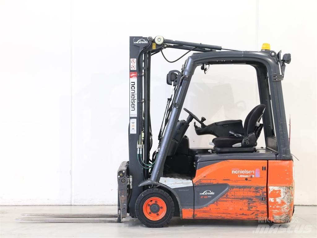 Linde E16/386-02 EVO Електрически вилични кари-повдигачи