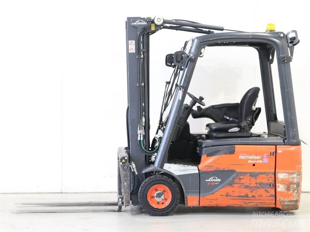 Linde E16/386-02 EVO Електрически вилични кари-повдигачи