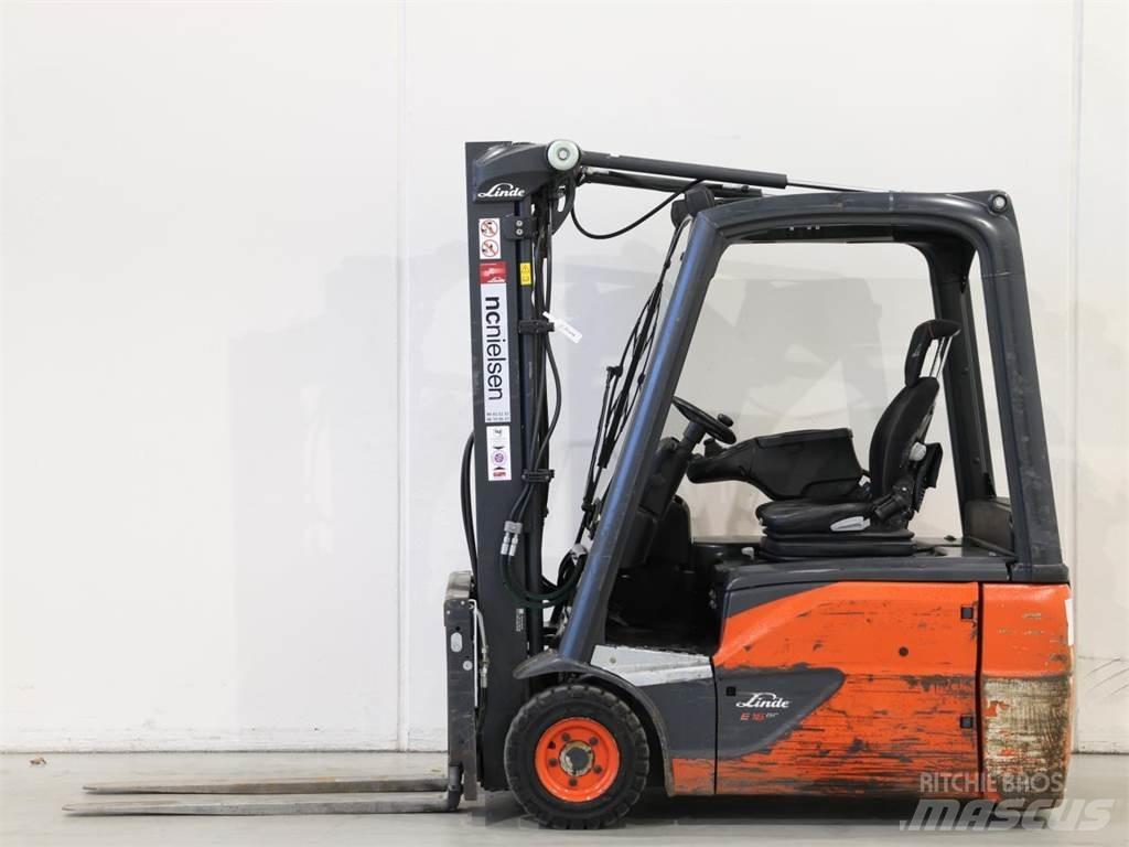 Linde E16/386-02 EVO Електрически вилични кари-повдигачи