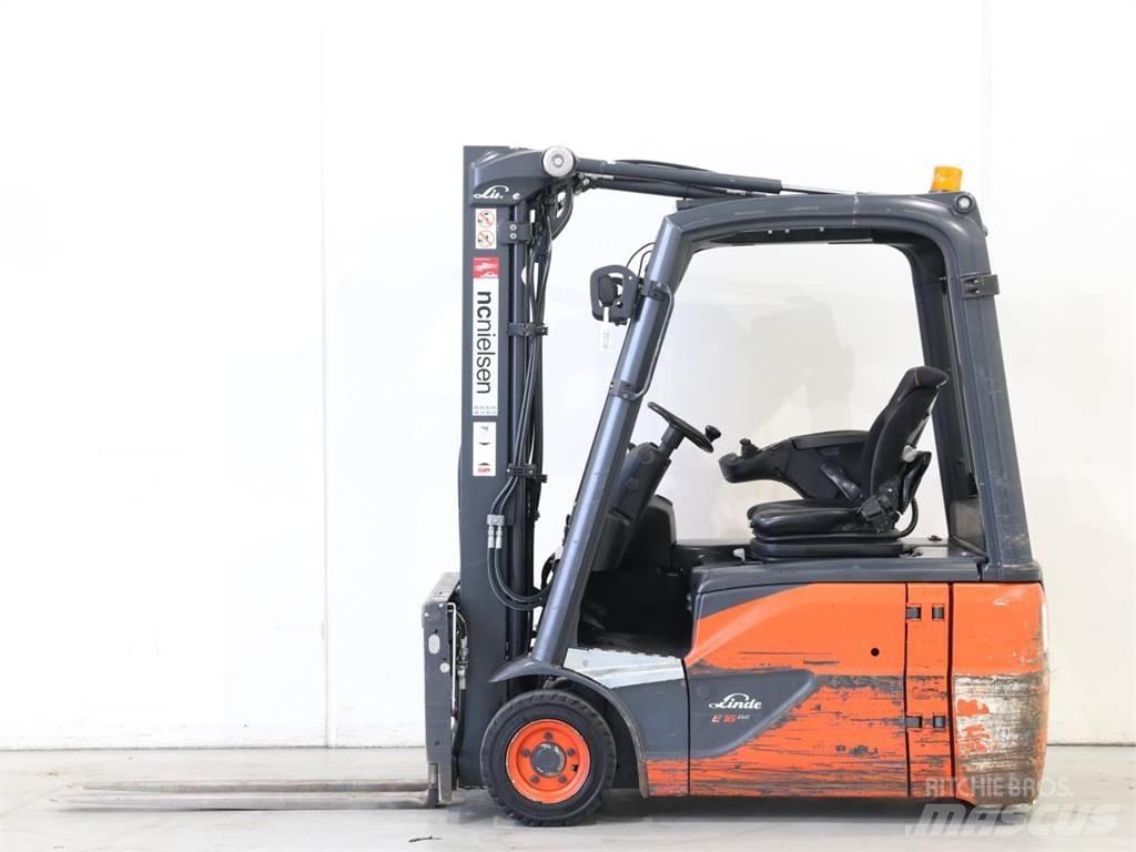 Linde E16/386-02 EVO Електрически вилични кари-повдигачи